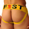 Fist Jockstrap Fist Logo Jaune